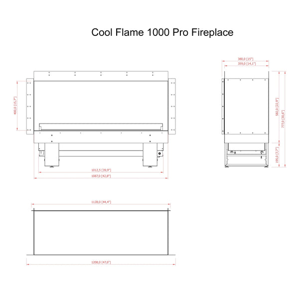 Cool Flame 1000 Eenzijdig