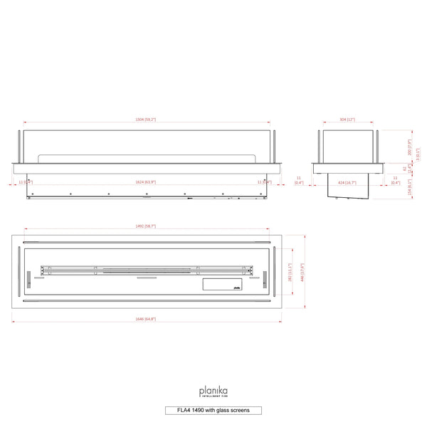 Ingebouwd profiel 1490 - FLA4/FLA4+