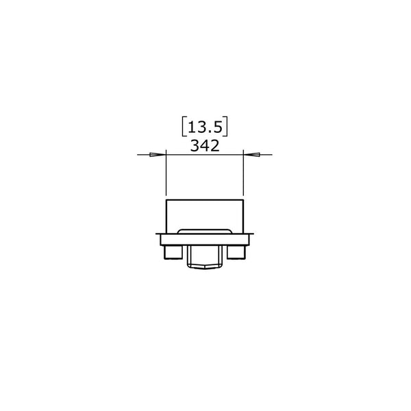 Linear 90 Bio-ethanol Haard Inbouwkit