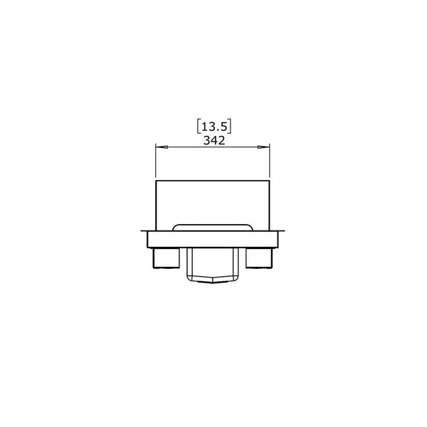 Linear 50 Bio-ethanol Haard Inbouwkit