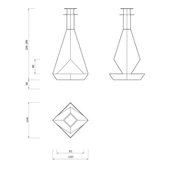 Eudoxus - Zwart Titanium