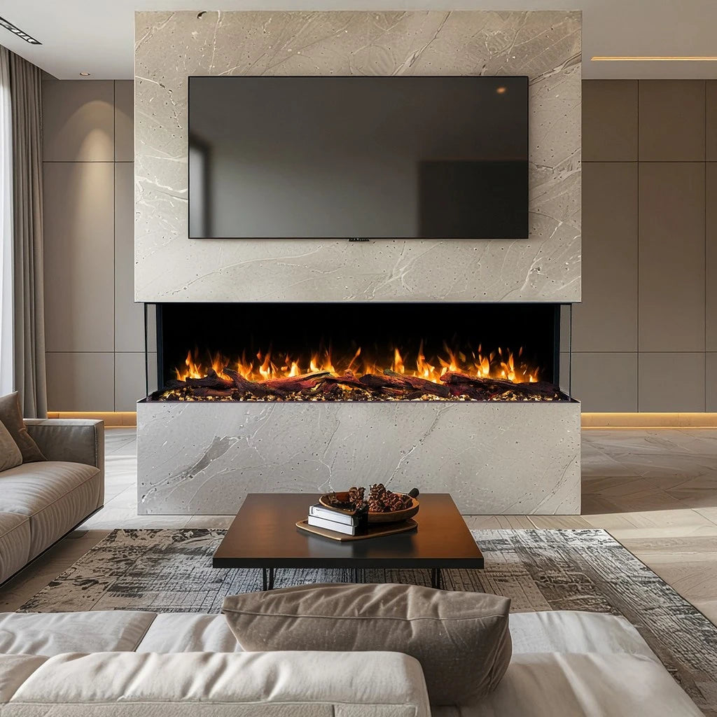 Emotion Flame driezijdige elektrische haard