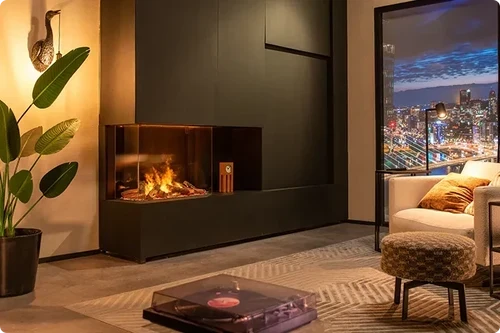 [SF] Built-in Water Vapour Fireplace