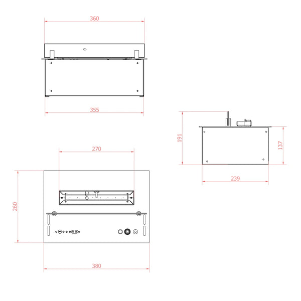 Planika Senso automatische brander