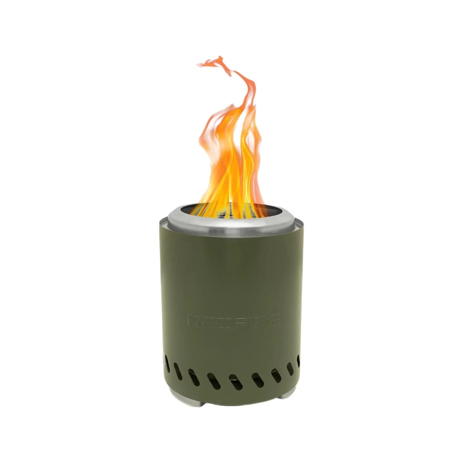 Volcano Pellet Tafelvuurkorf Medium – Olijfgroen