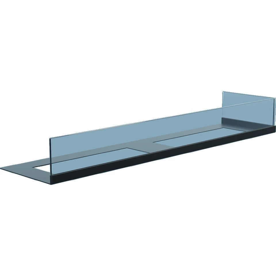 Glas voor hoekhaard - 90 cm rechts
