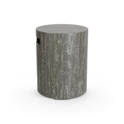 Enclosure Round Dark Travertine – Gas Bottle Cover
