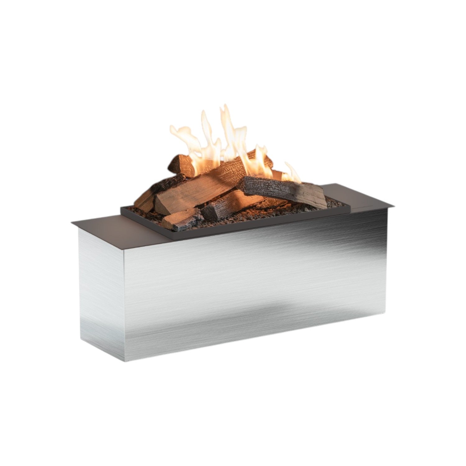 Planika FLA4 790+ Flogs: Afstandsbedienbare bio-ethanolbrander met realistische houtvlammen