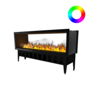 Incanto 1500 ST Multicolour Doorkijk Waterdamp Haard