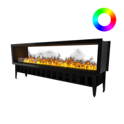 Incanto 2000 ST Multicolour Doorkijk Waterdamp Haard