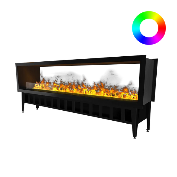 Incanto 2000 ST Multicolour See-Through Water Vapour Fireplace