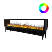 Incanto 2500 ST Multicolour Doorkijk Waterdamp Haard