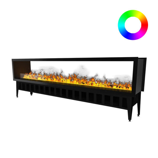 Incanto 2500 ST Multicolour Doorkijk Waterdamp Haard