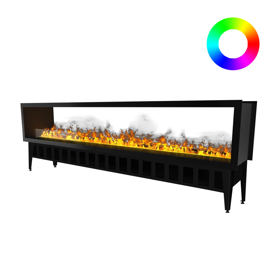 Incanto 2500 ST Multicolour Doorkijk Waterdamp Haard