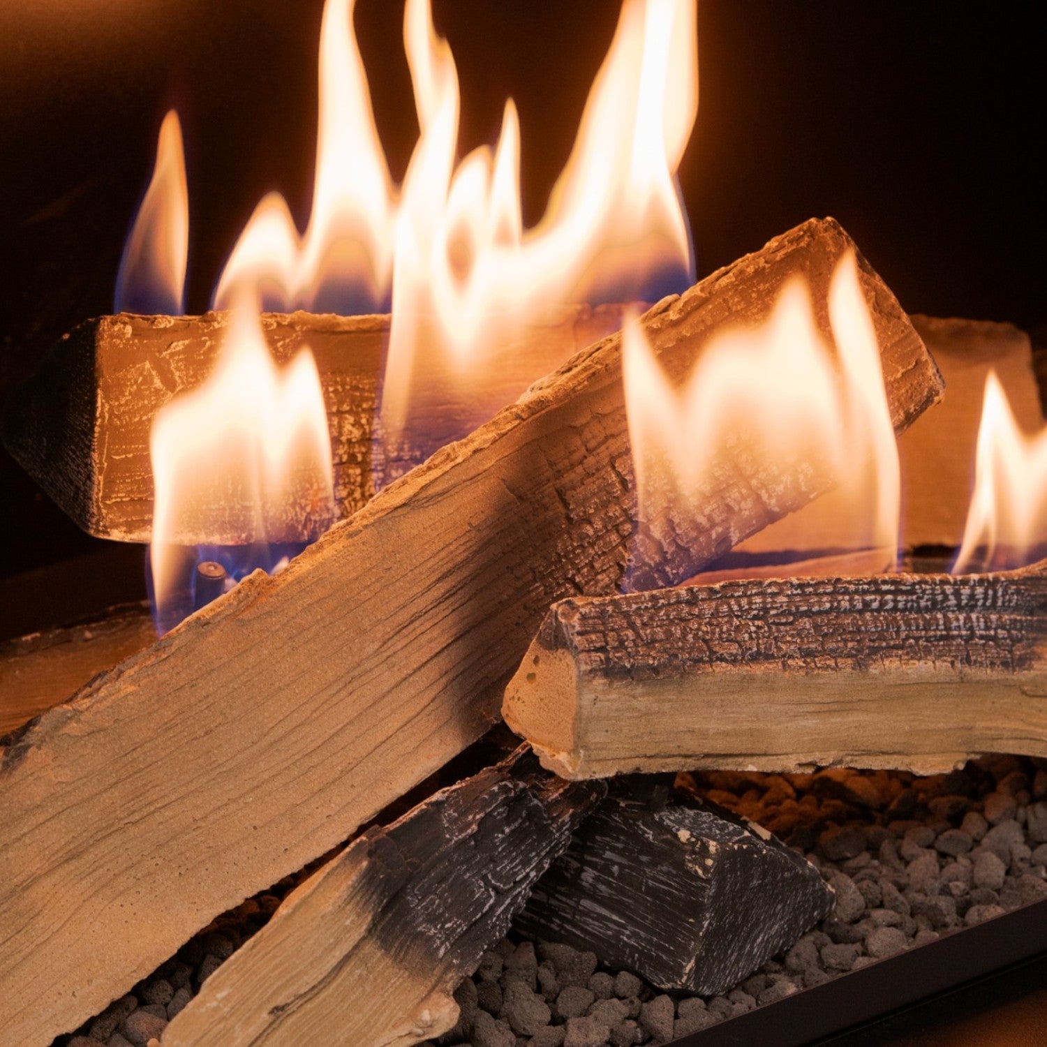 Planika FLA4 990+ Flogs: Remote Controlled Bioethanol Burner with Realistic Log Flames