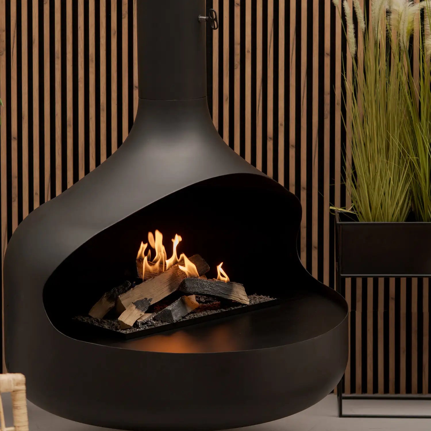 ONI Flogs - Plafondgemonteerde bio-ethanol haard