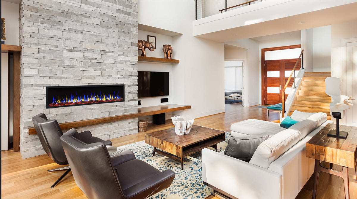 Aflamo Pride Slim 153 cm Electric Fireplace