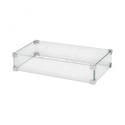Veiligheidsglas voor rechthoekige gasbrander - 67 cm
