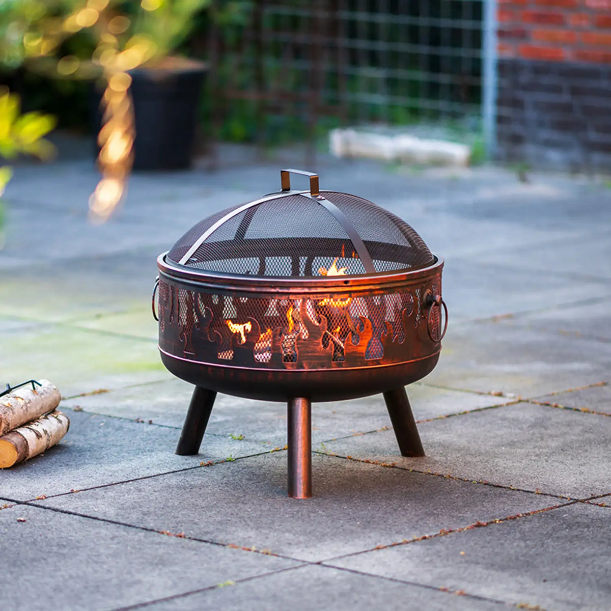 Blazer vuurkorf met grill