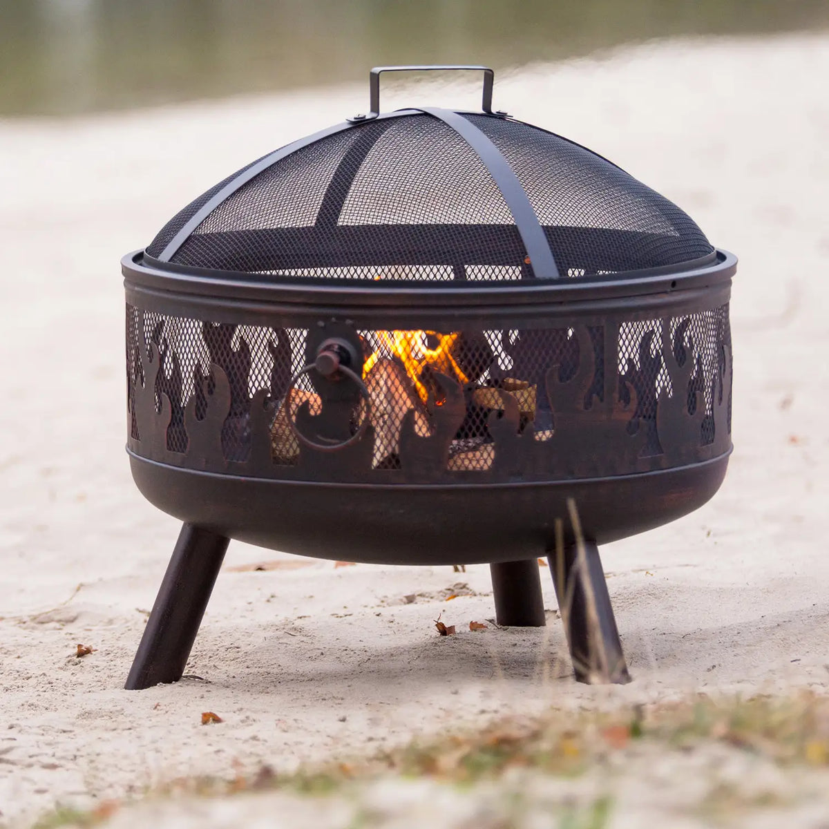 Blazer vuurkorf met grill