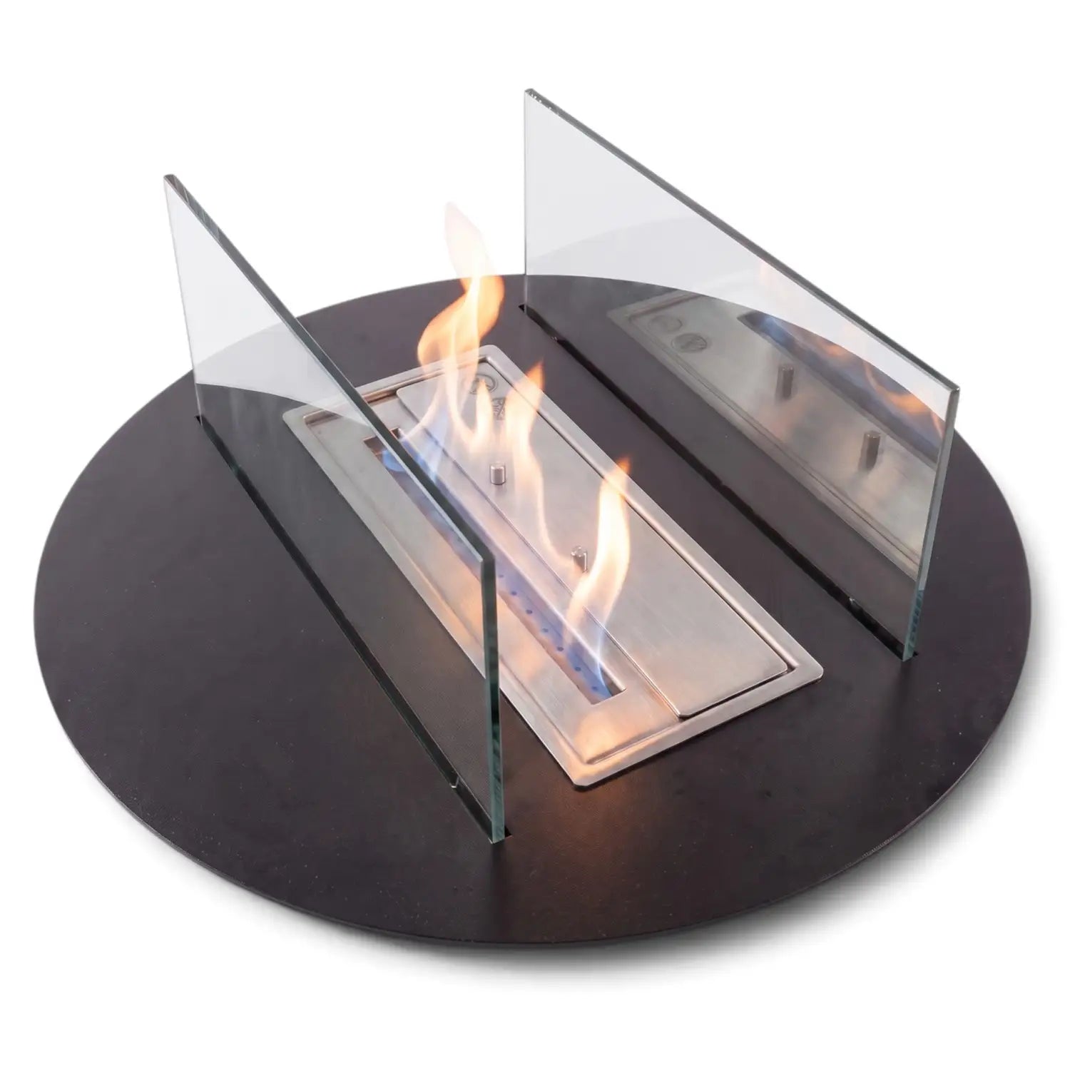 Bio-ethanol branderassemblage 666 - Buitenbrander met glas en profiel