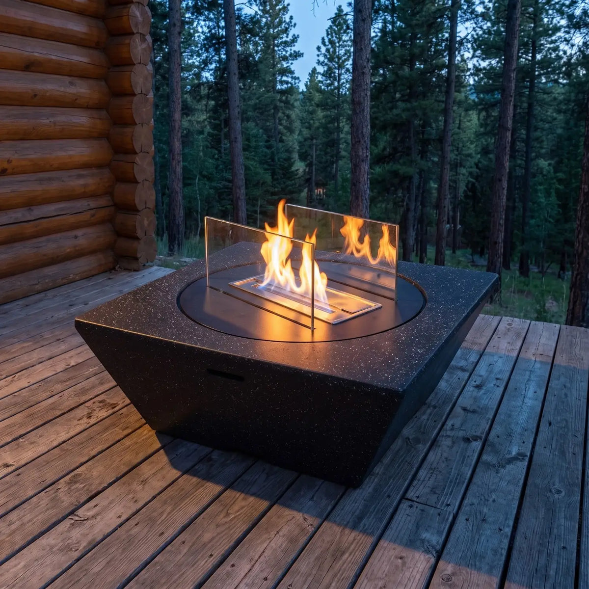 EMBER - Granietzwart - Outdoor bio-ethanol haard