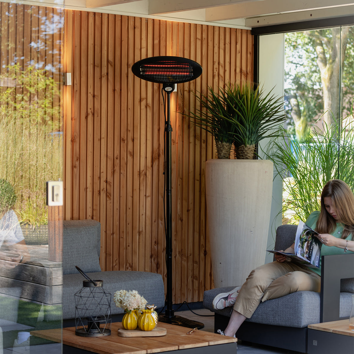 Elektra Vrijstaande Terrasverwarmer 2000 Watt