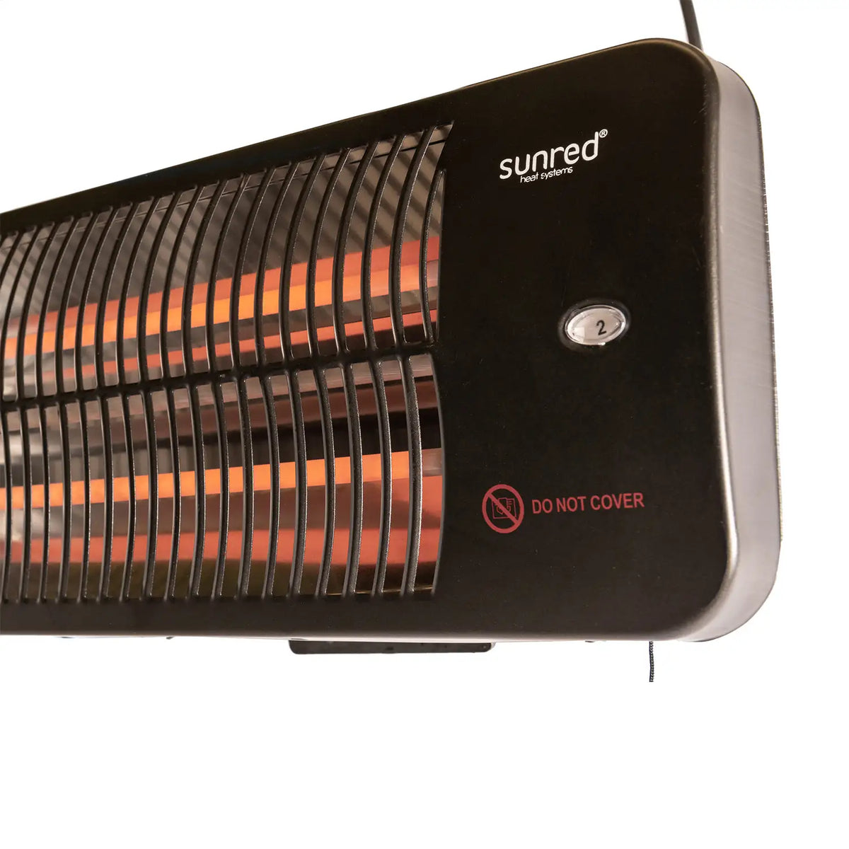 Lugo Elektrische Terrasverwarmer 2000 Watt - Wandmontage