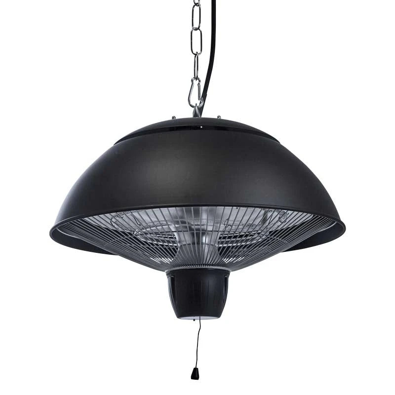 Terrasverwarmer 600/ 1500 W, HA, Ø42 cm - Zwart