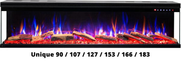 Aflamo Unique 166 cm Elektrische Haard
