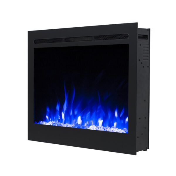 LED Pro elektrische inbouwhaard - 80 cm