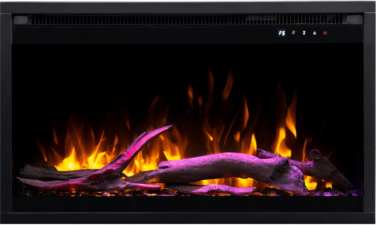 Aflamo 3D Elektrische Haard Inzetstuk 35" (90 cm)