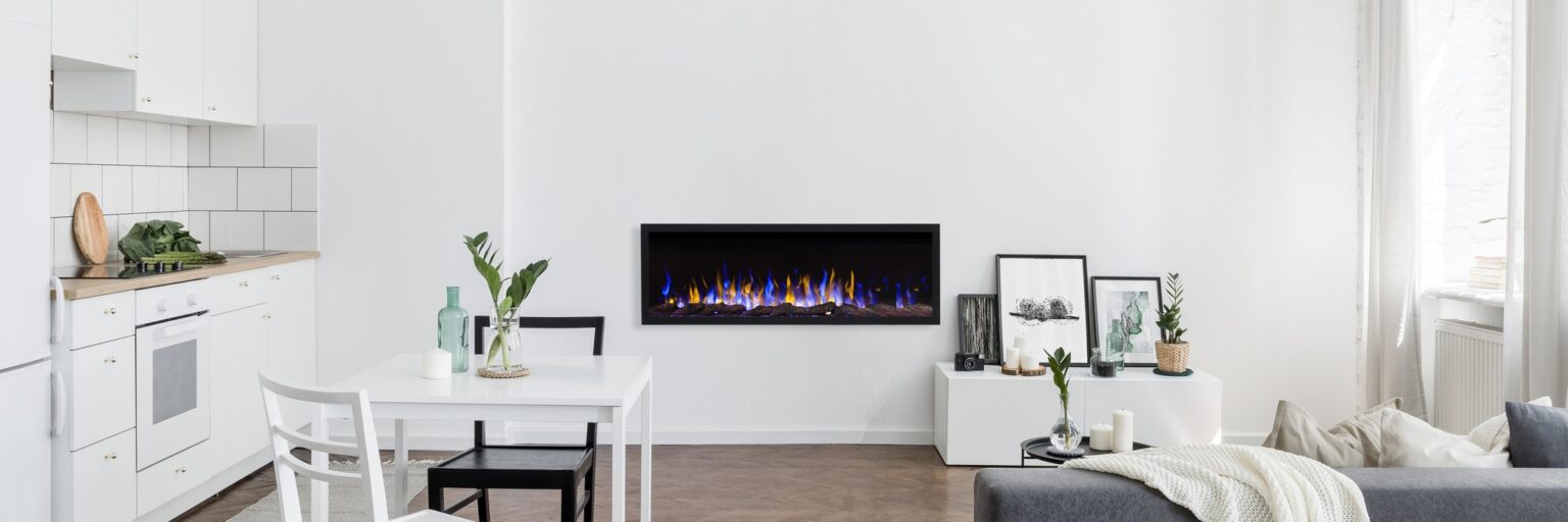 Aflamo Pride Slim 127 cm Elektrische Haard