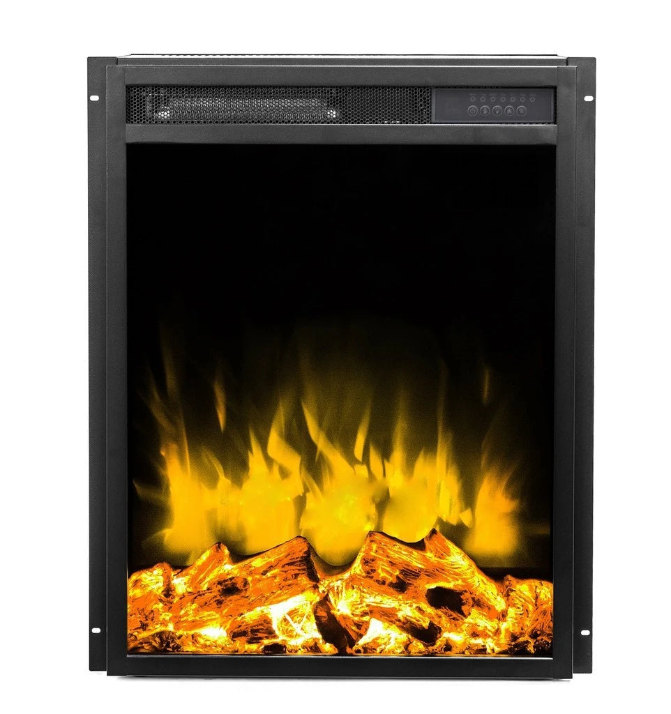 LED elektrische inbouwhaard - 45 cm