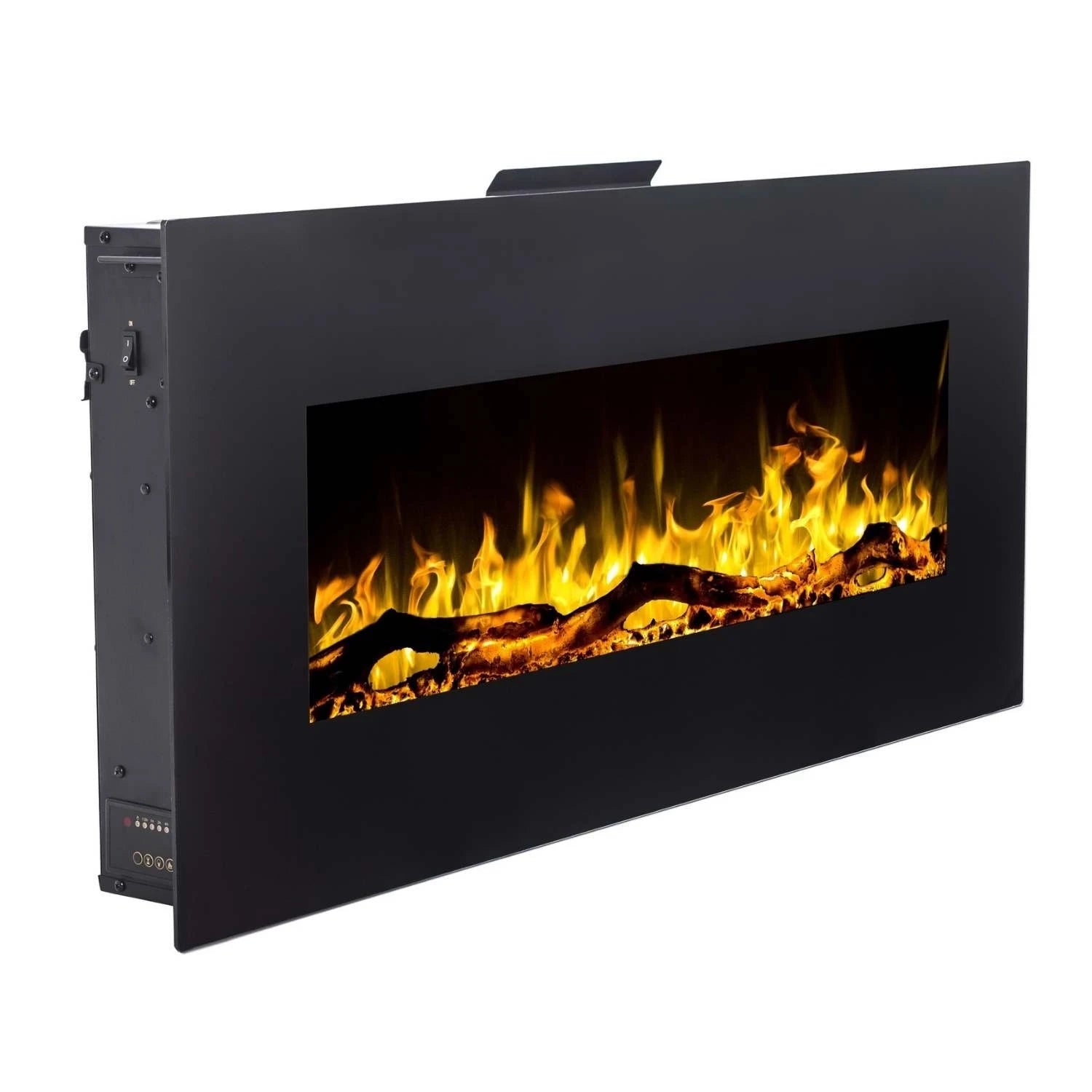 Aflamo Albion 110 cm Zwart Elektrische Haard