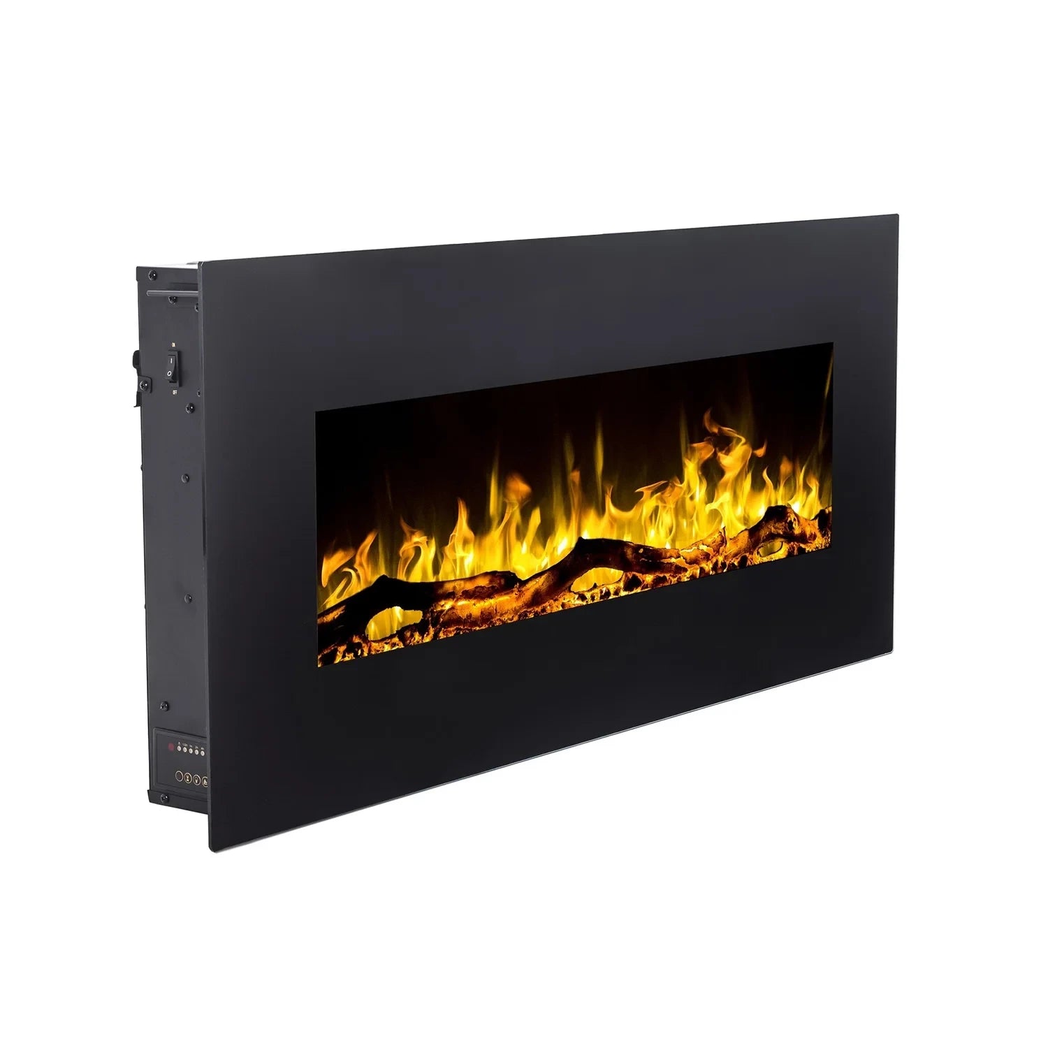 Albion 110 cm Wandgemonteerde Elektrische Haard – Zonder Verwarming