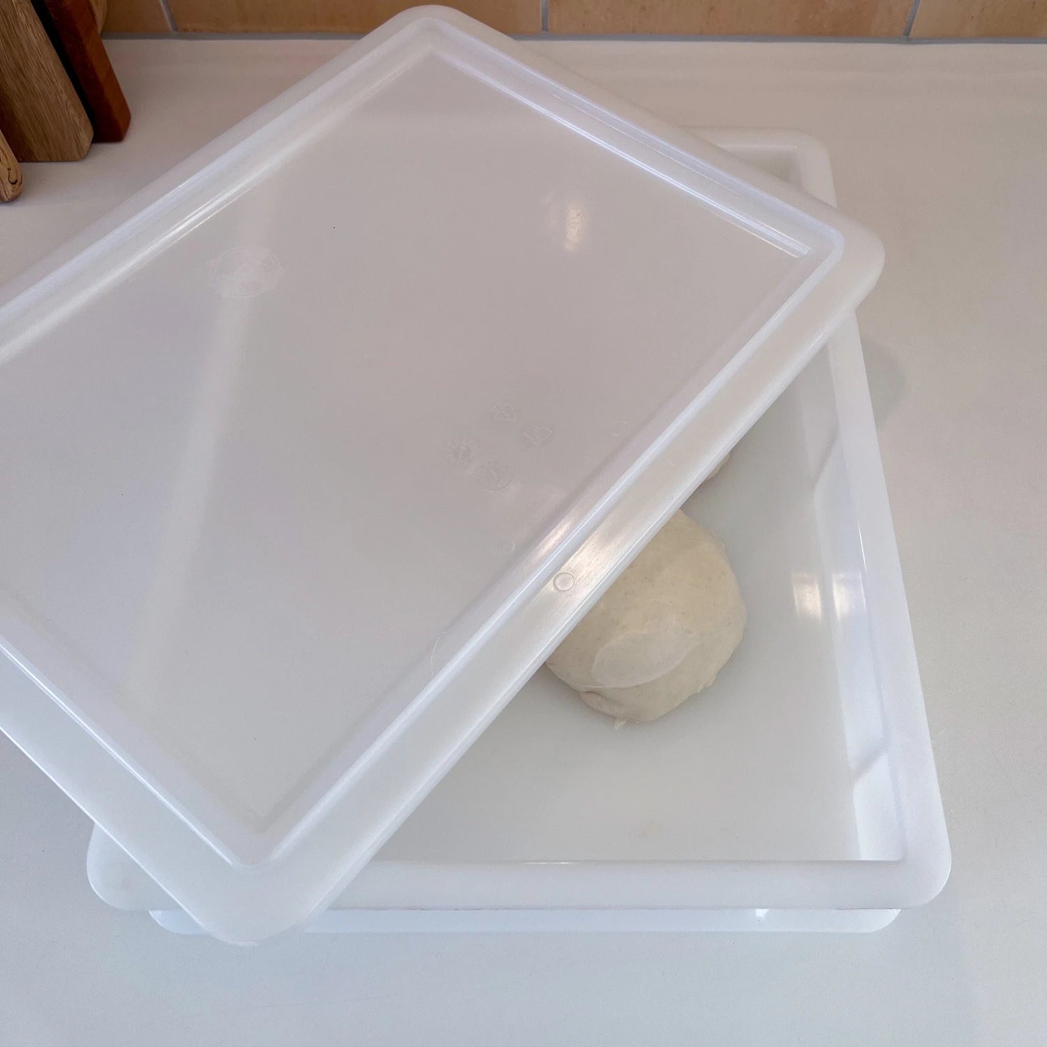 Lid voor pizzadeegbox