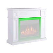 Koop de Linz witte schouwomlijsting – met sfeervolle LED-verlichting | ArtiFlame