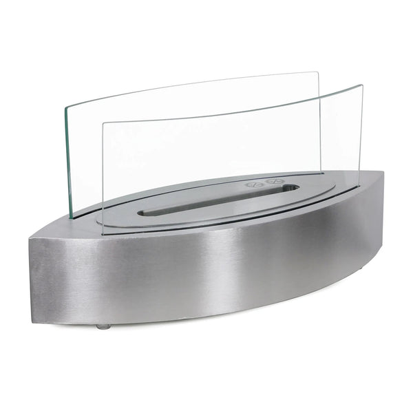Tafelhaard bioethanol oval- Staal