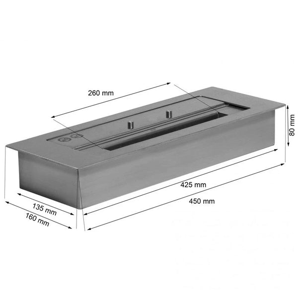 Superior brander voor buiten - 2,5 liter - 45 cm