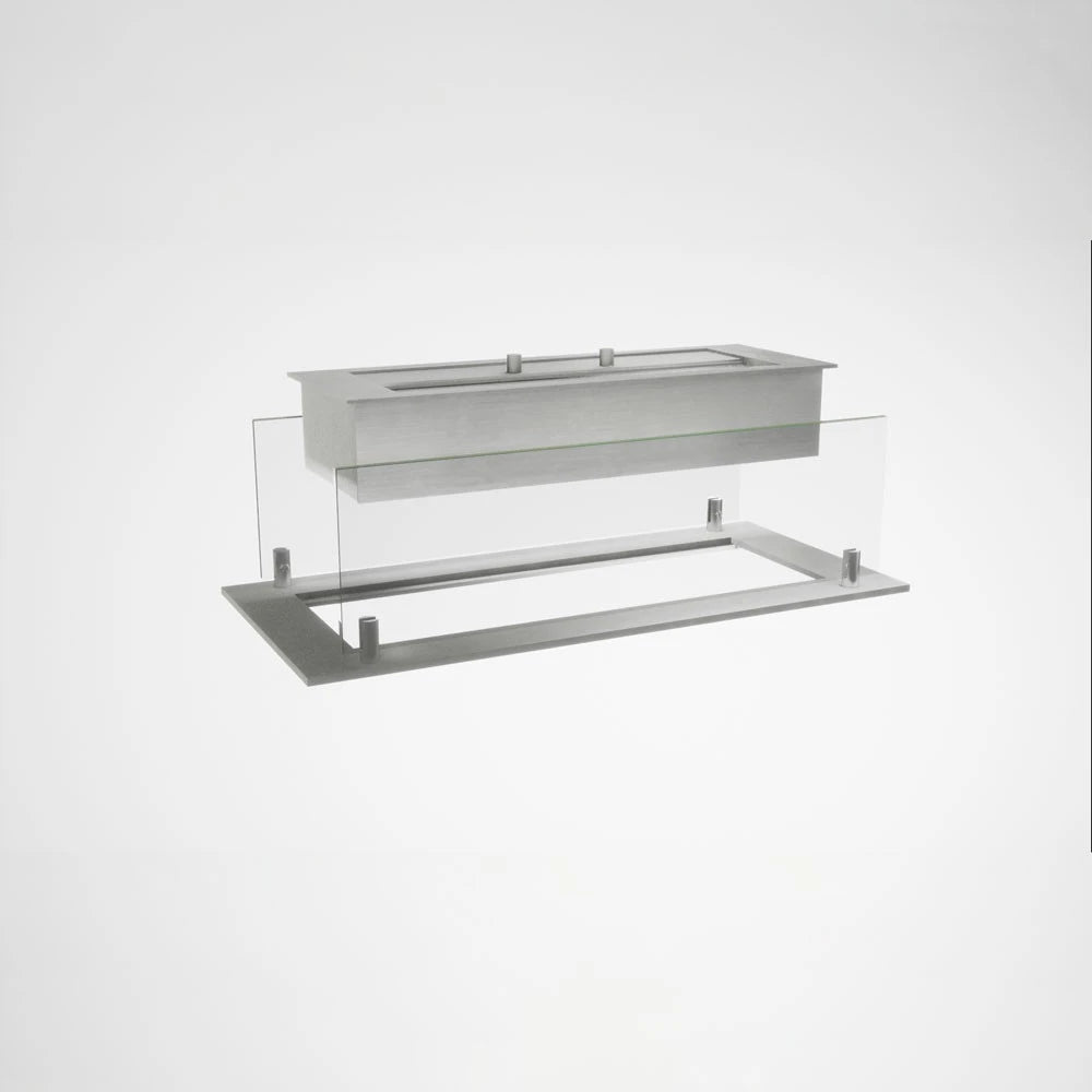Inbouwprofiel bio-ethanol brander - 45 cm