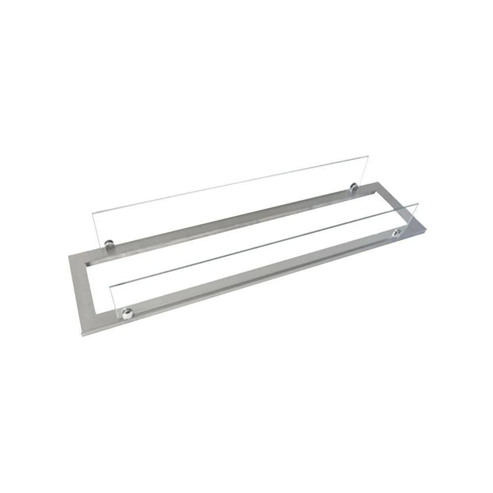 Stalen kader met glas - 45 cm