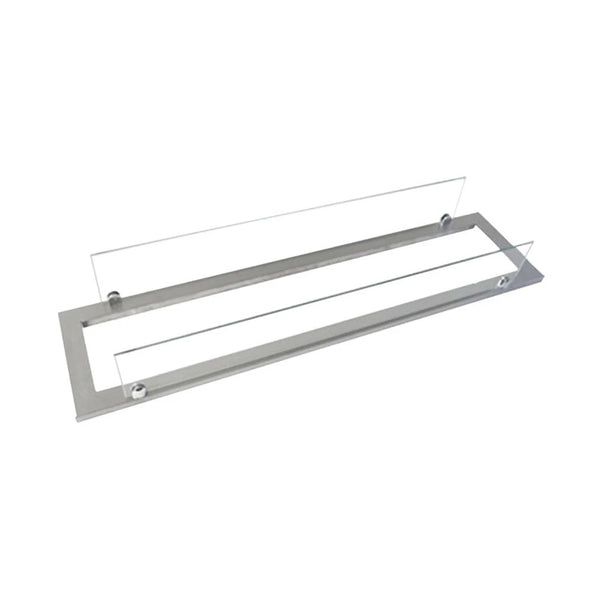 Stalen kader met glas - 80 cm