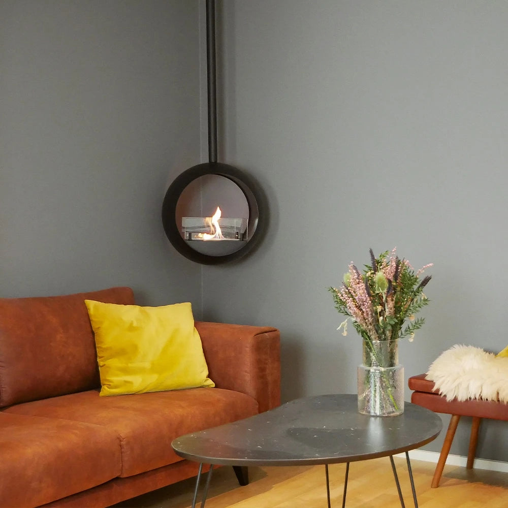 Edmonton 2-zijdig Plafond bio-ethanol haard