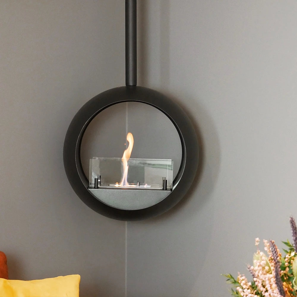Edmonton 2-zijdig Plafond bio-ethanol haard