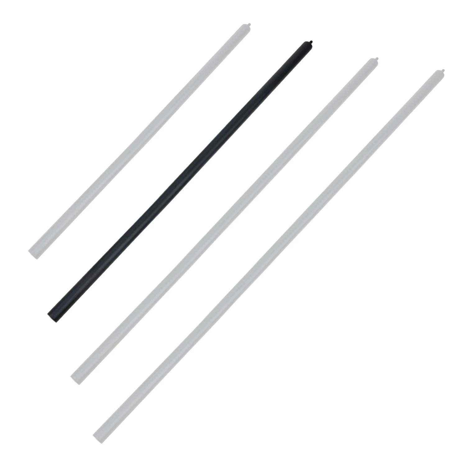 Plafondstang 150 cm – zwart