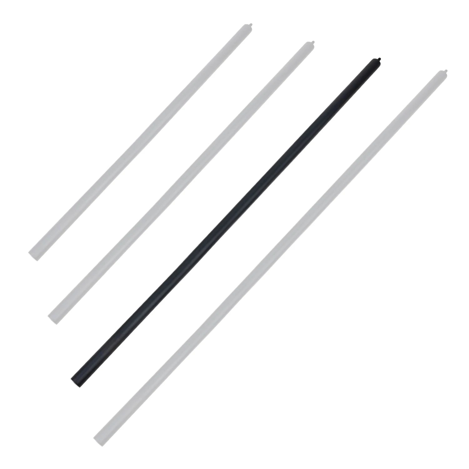 Plafondstang 175 cm – zwart