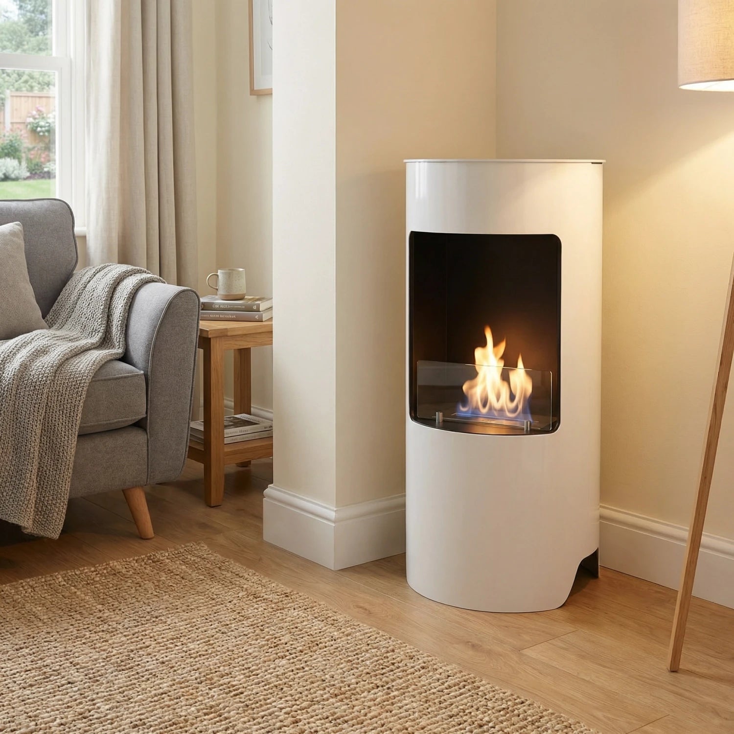 Montgomery Wit - Open bio-ethanol haard