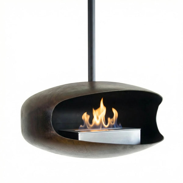 Hein and Haugaard Oxide UFO-50 ceiling-mounted bio fireplace