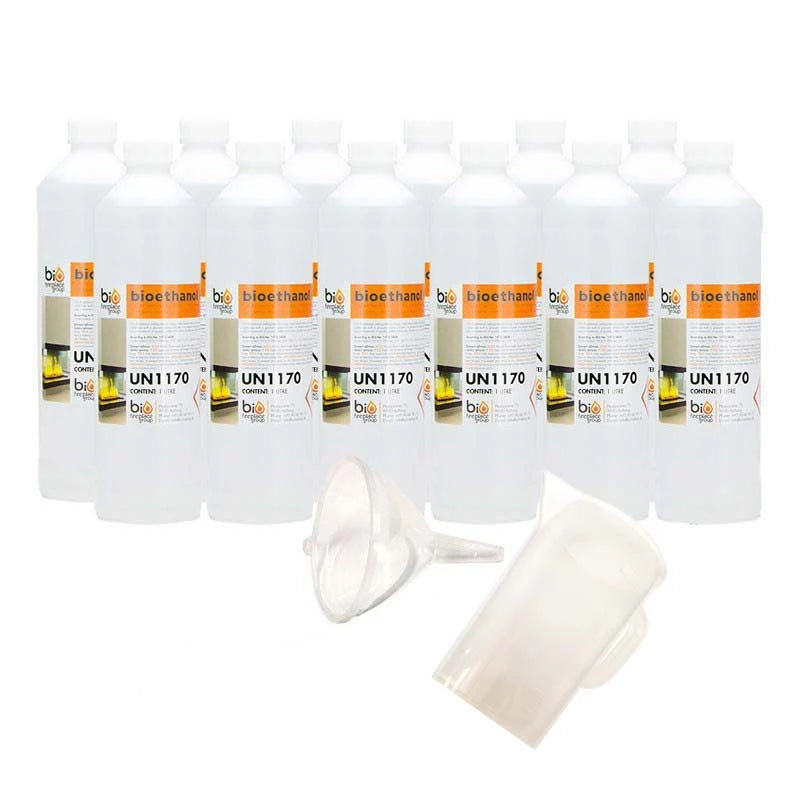 Startkit - 12L Bio-ethanol + bijvul setu